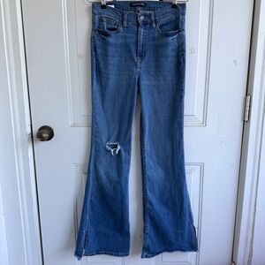 Calvin Klein‎ Blue Flare Jeans | Size 6 / 28 | Cotton Denim
